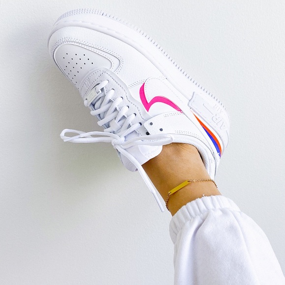 Nike Custom reflective 🌈 air force 1 sneaker - Picture 3 of 4